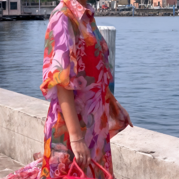 Veneziana™ - Abito colorato in Chiffon ✨