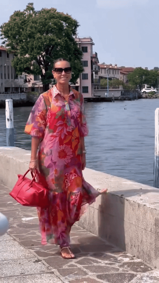 Veneziana™ - Abito colorato in Chiffon ✨